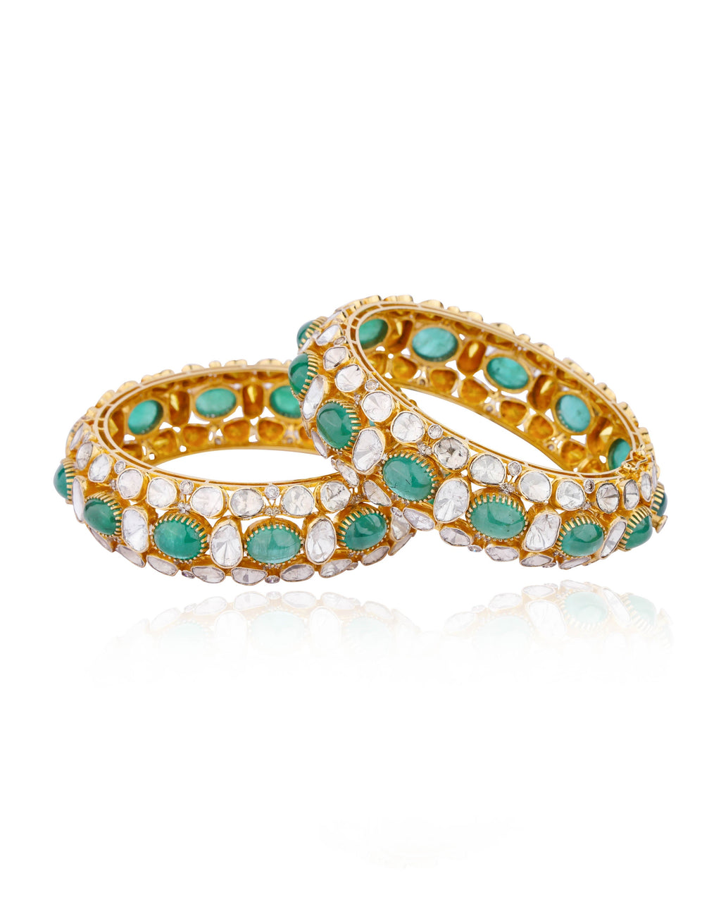 Nyx Polki And Diamond Bangle