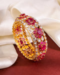 Beatrice Polki And Diamond Bangle