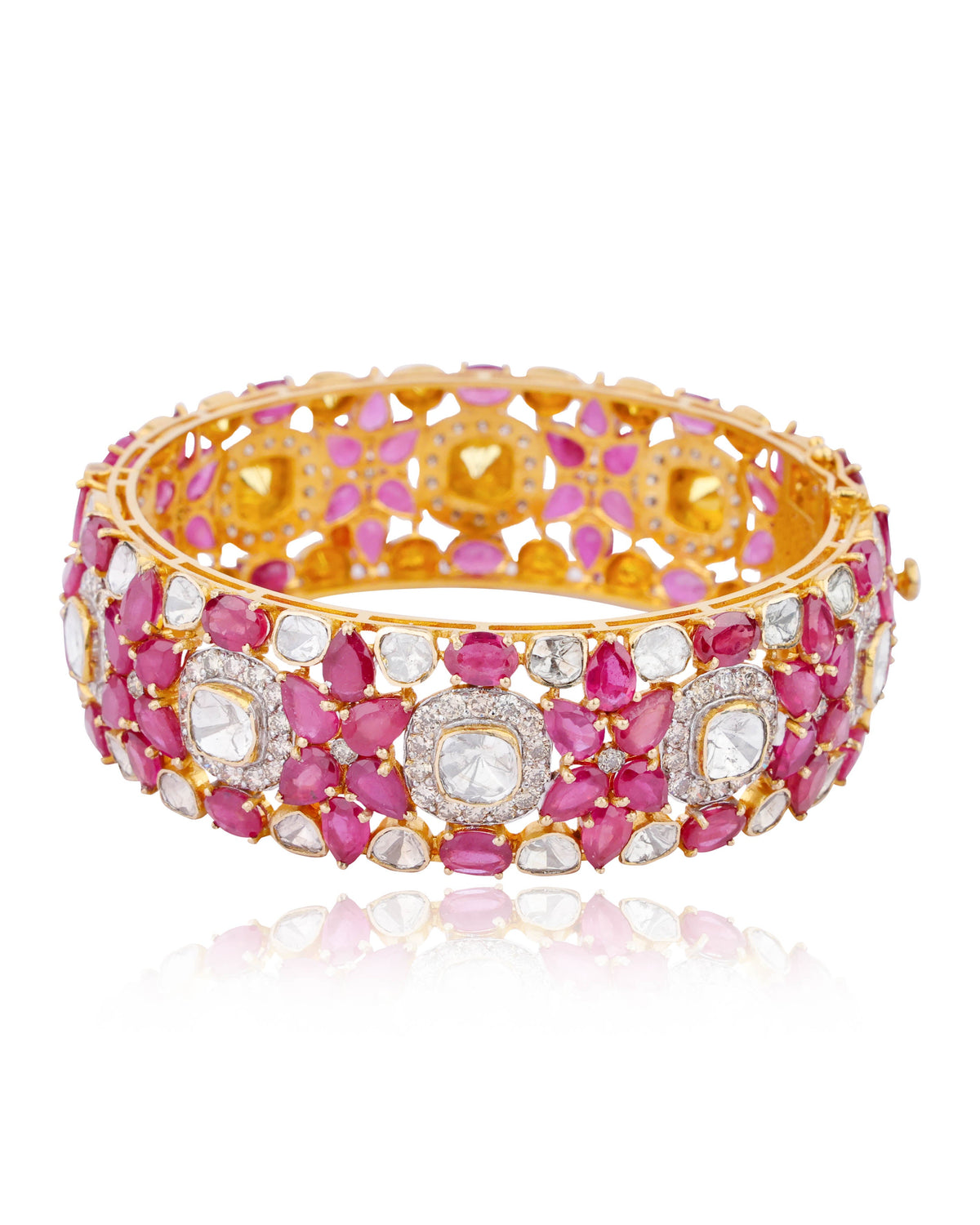 Vivienne Polki  And Diamond Bangle