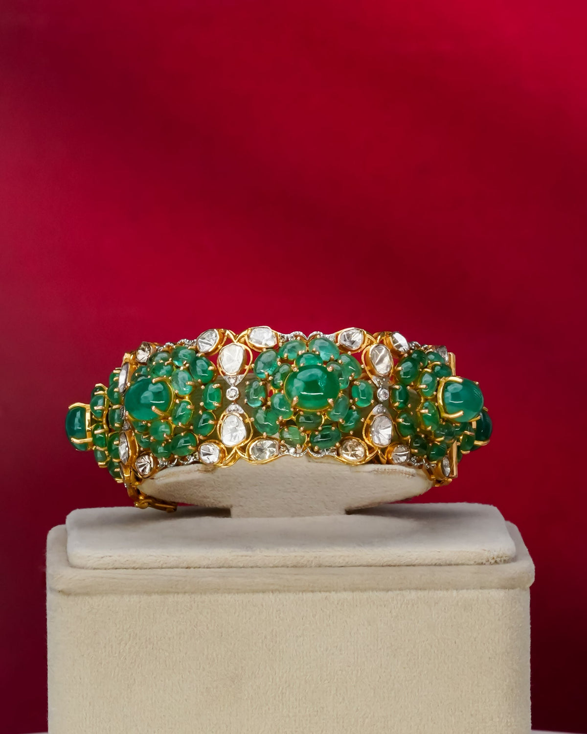 Beatrix Polki  And Diamond Bangle