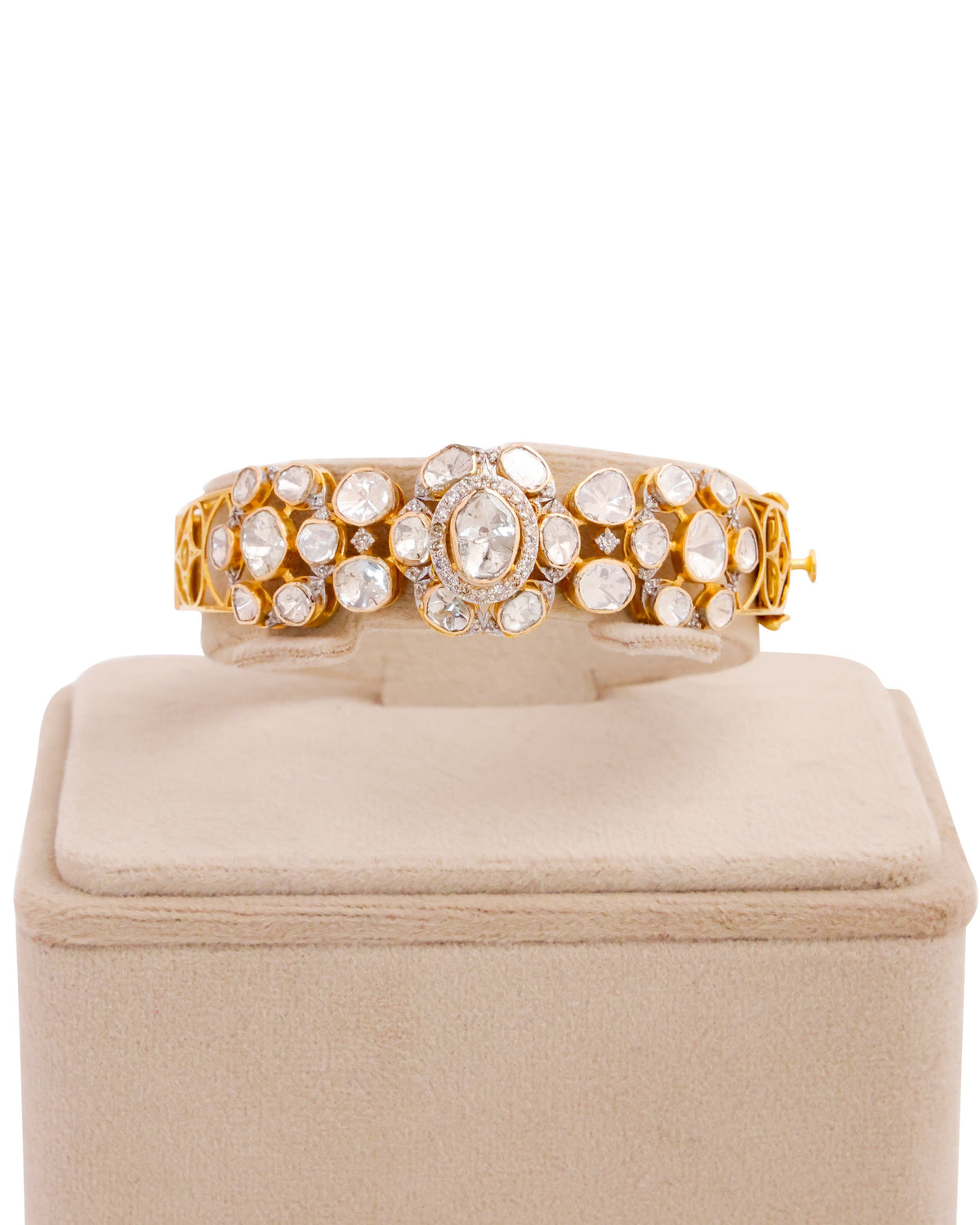Anne Polki And Diamond Bangle