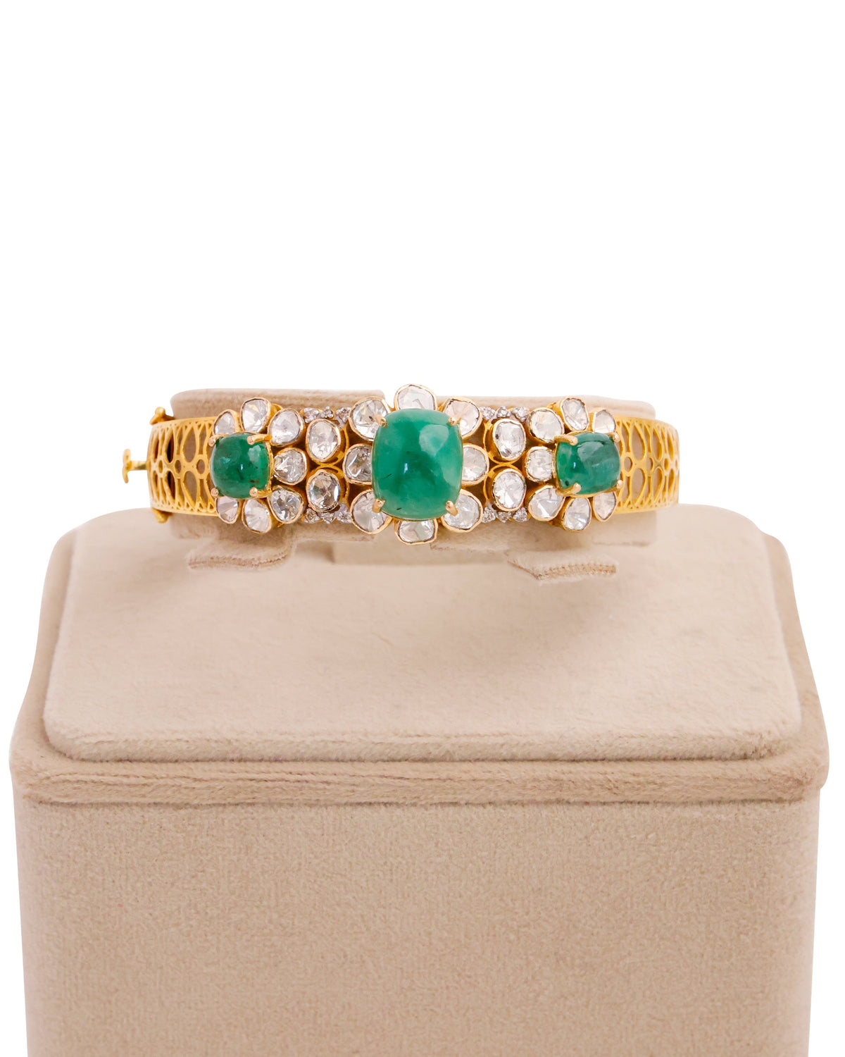 Julia Polki  And Diamond Bangle