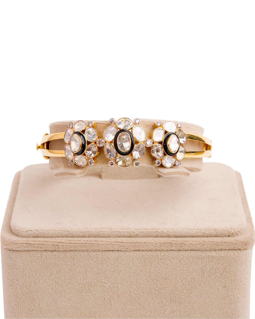 Seraphine Polki And Diamond Bangle