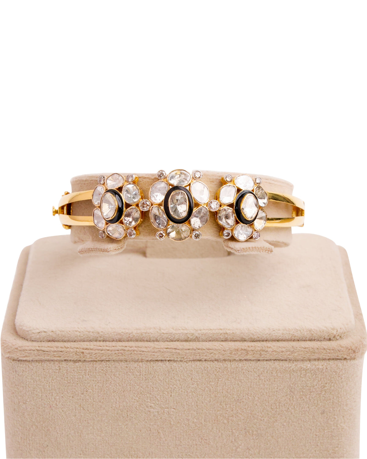 Seraphine Polki And Diamond Bangle