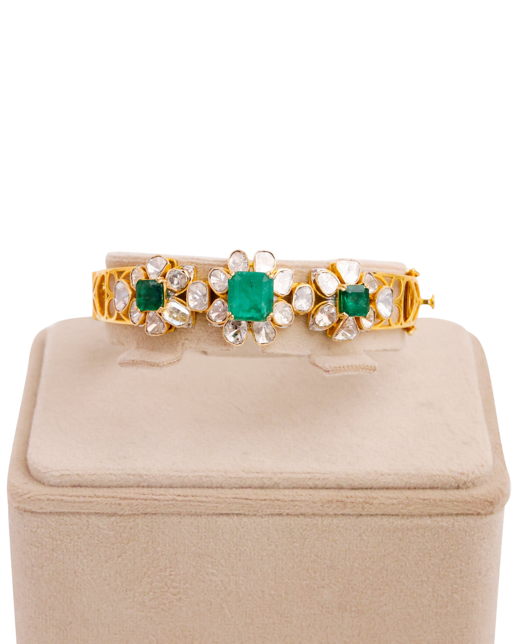Michaela Polki And Diamond Bangle