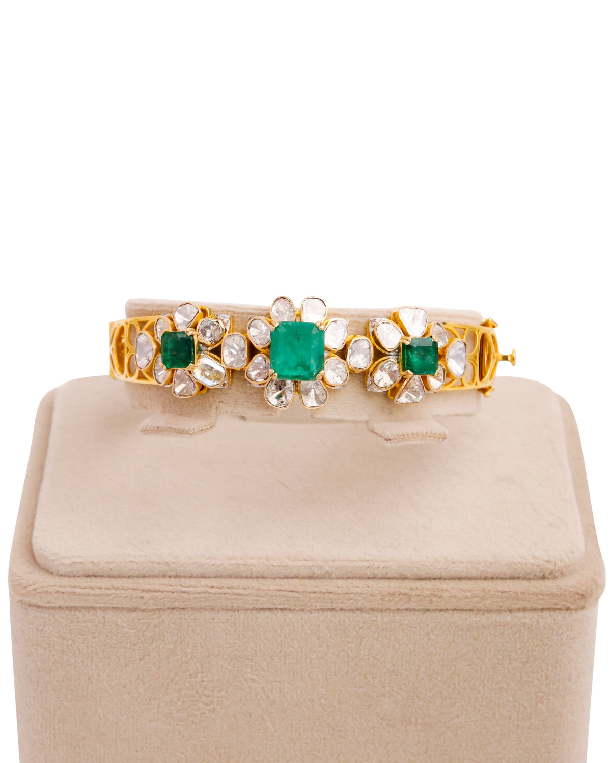Michaela Polki And Diamond Bangle