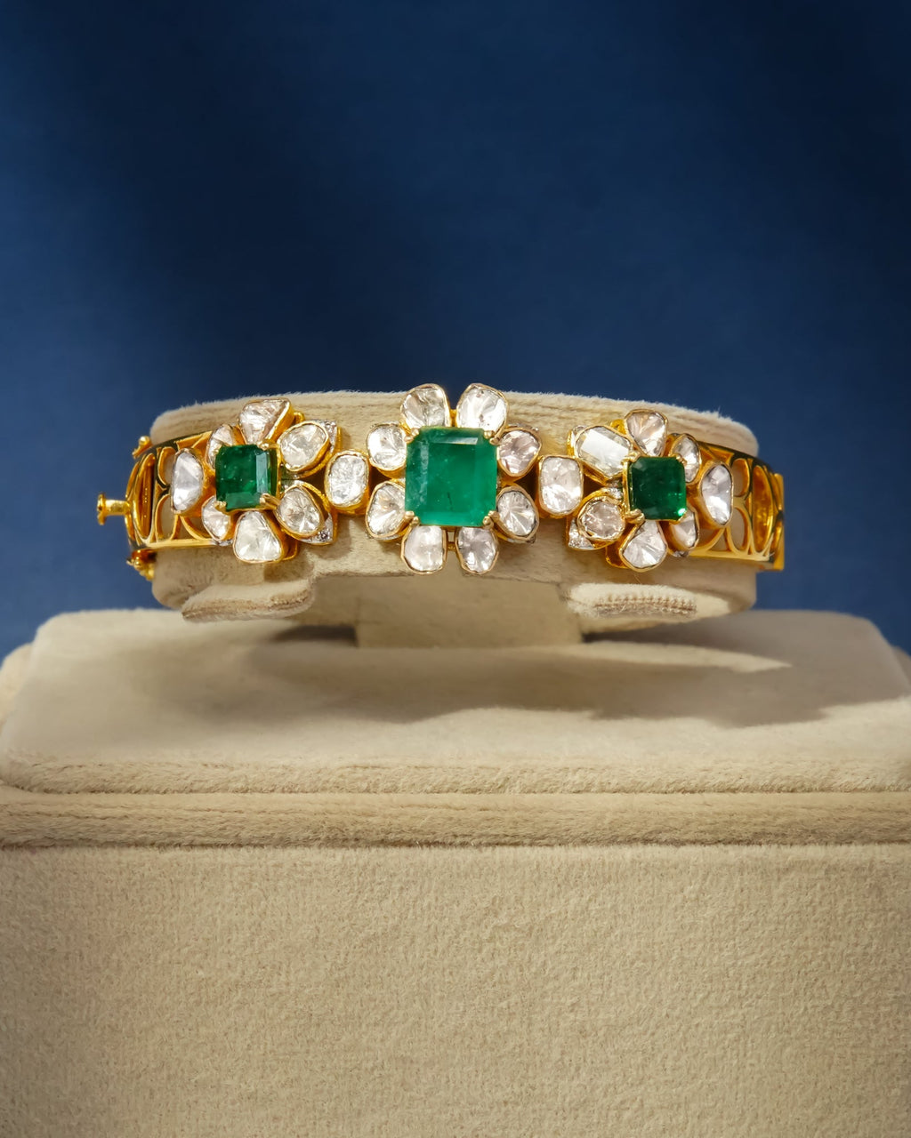 Michaela Polki And Diamond Bangle