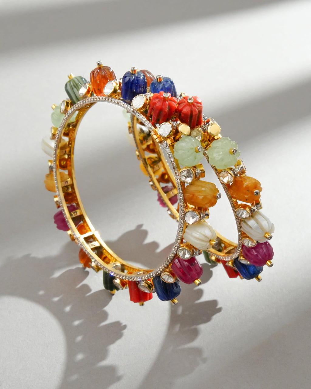 Paula Polki And Diamond Bangle