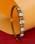 Bhakti Polki And Diamond Bangle