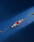 Pelyra Polki And Diamond Loose Bracelet
