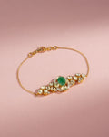 Mineta Polki And Diamond Loose Bracelet