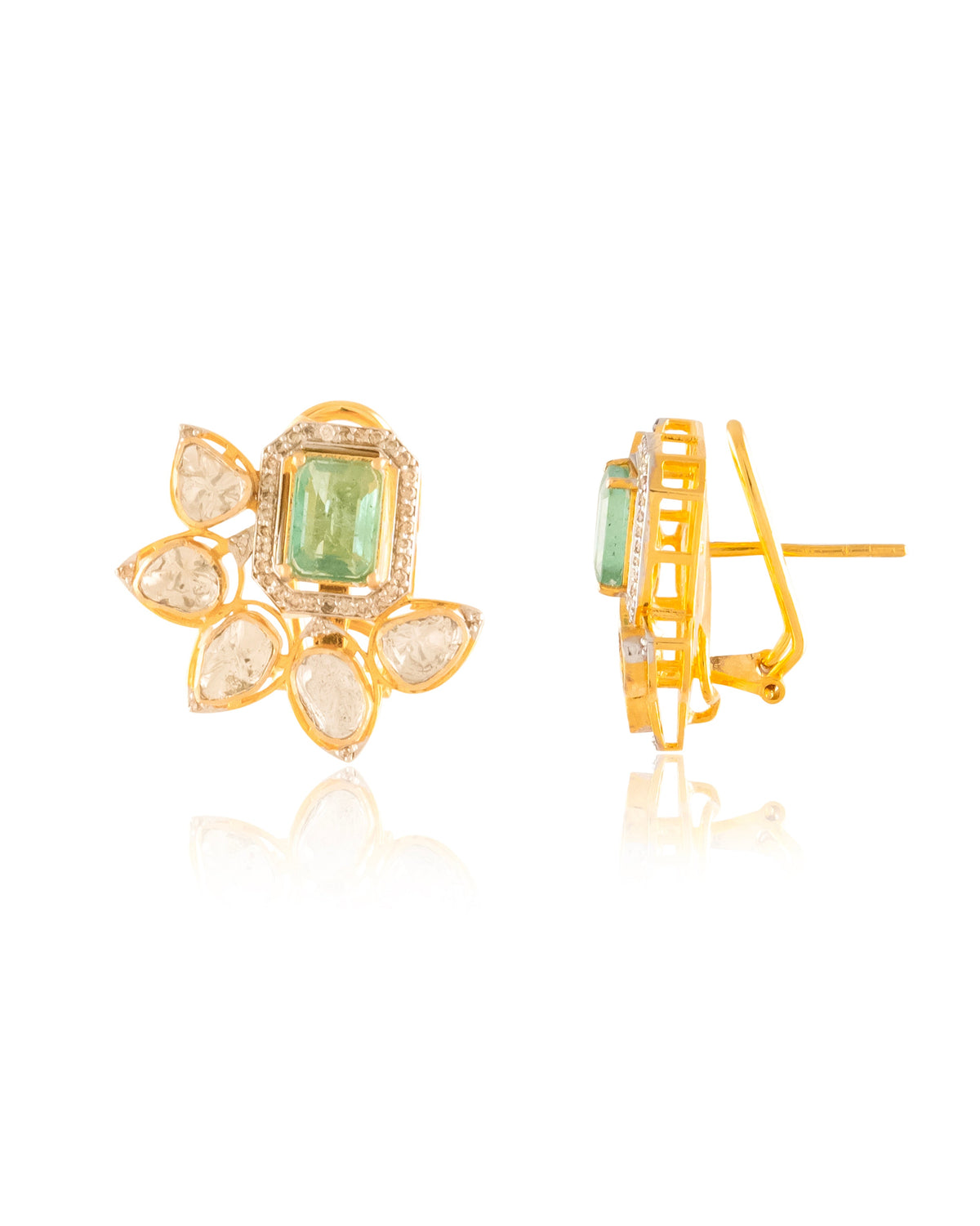Naima Polki And Diamond Tops