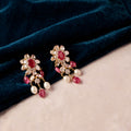 Elara Polki And Diamond Long Earrings