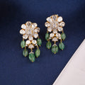 Felicia Polki And Diamond Long Earrings