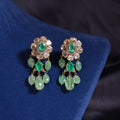 Niya Polki And Diamond Long Earrings
