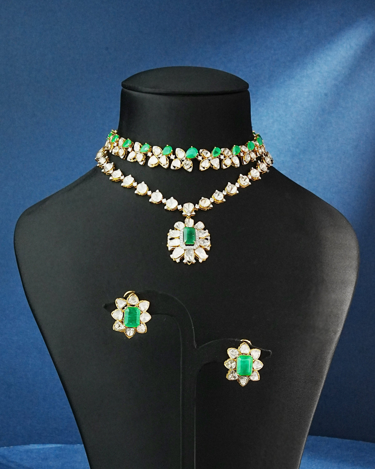 Cenora Polki And Diamond Necklace