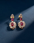 Nayra Polki And Diamond Long Earrings