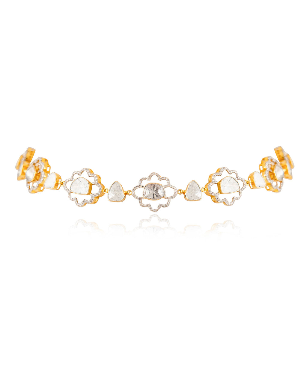 Sara Polki And Diamond Necklace