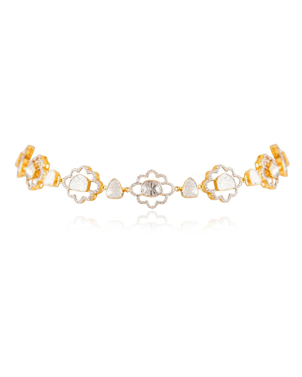 Sara Polki And Diamond Necklace