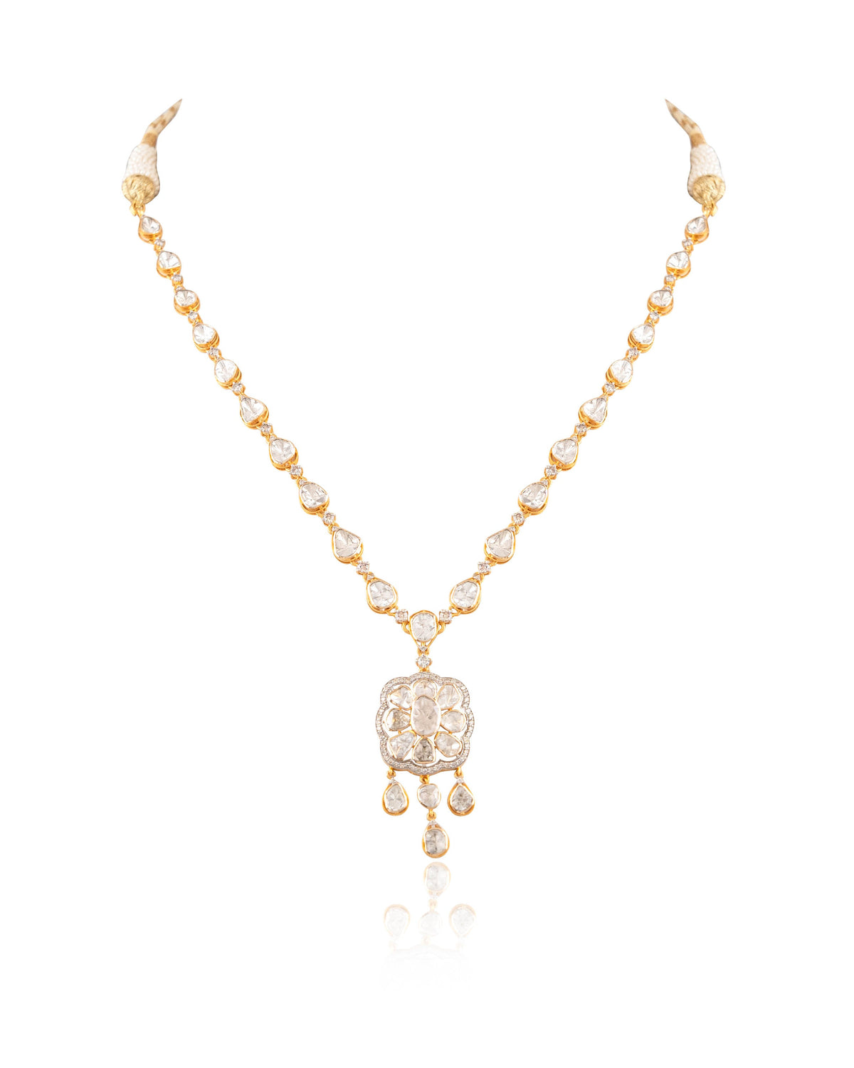 Annika Polki And Diamond Necklace