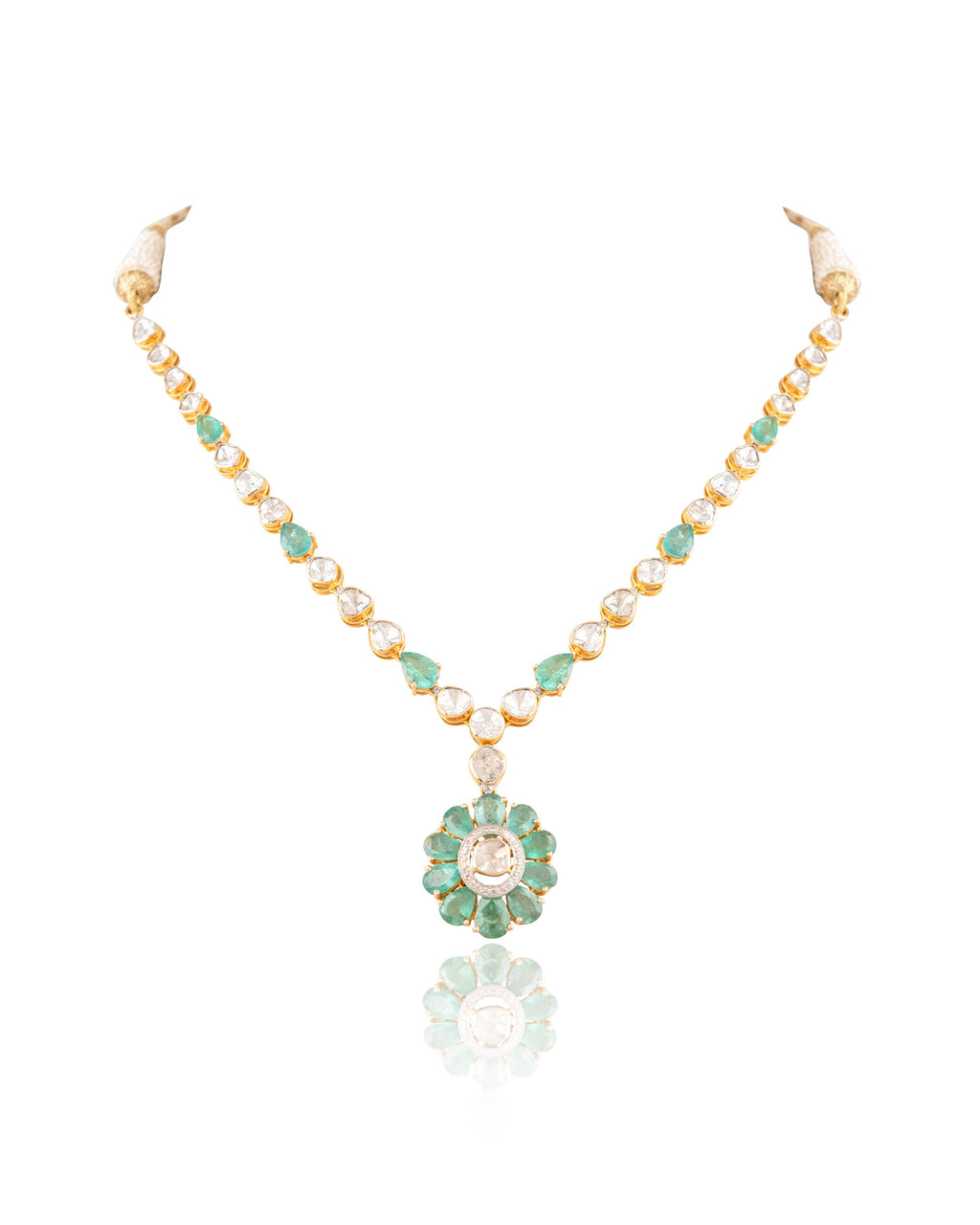 Eliza Polki And Diamond Necklace