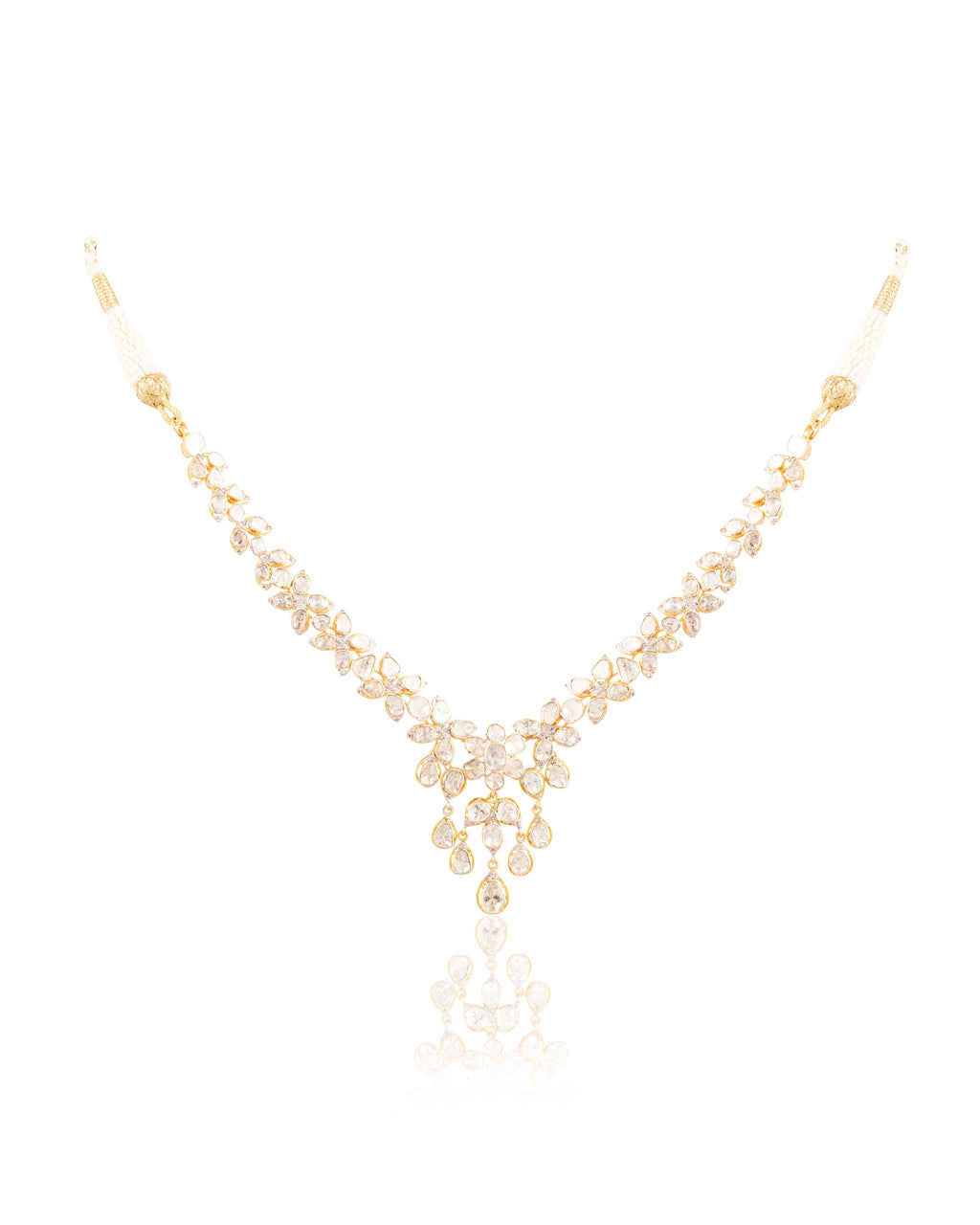 Alinta Polki And Diamond Necklace