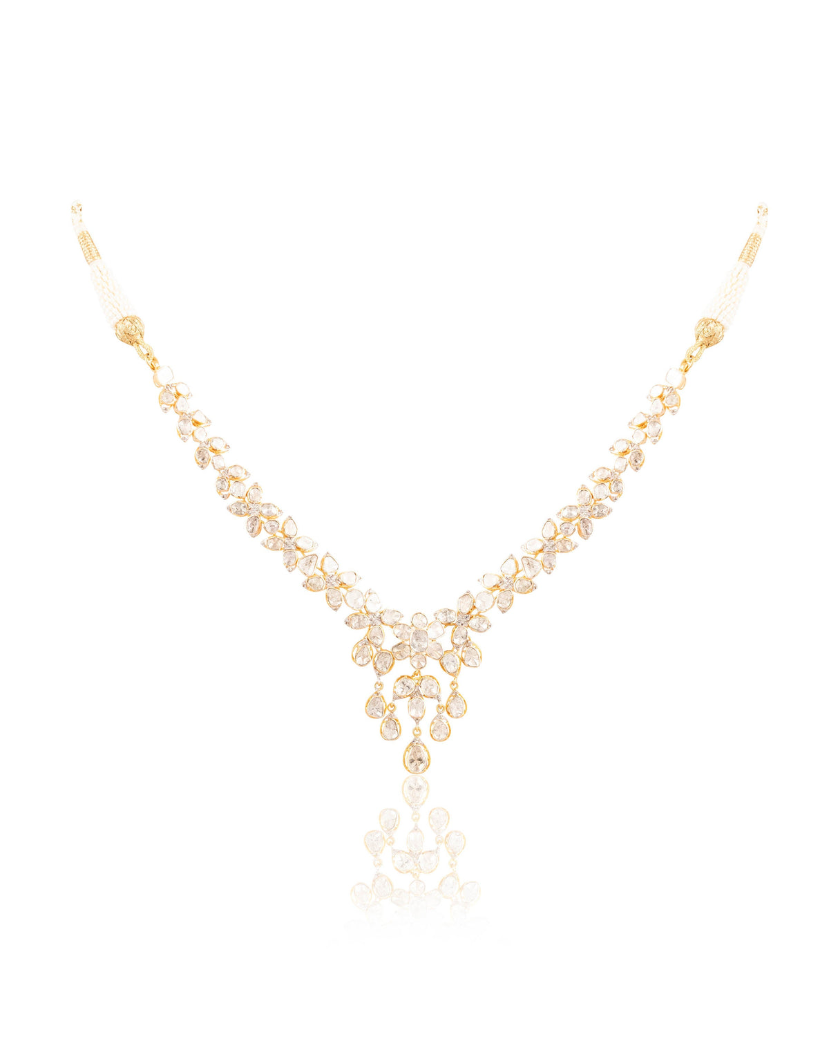 Alinta Polki And Diamond Necklace