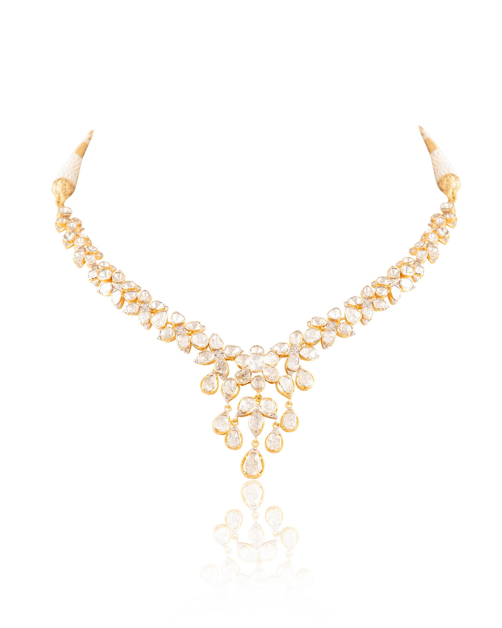 Alinta Polki And Diamond Necklace