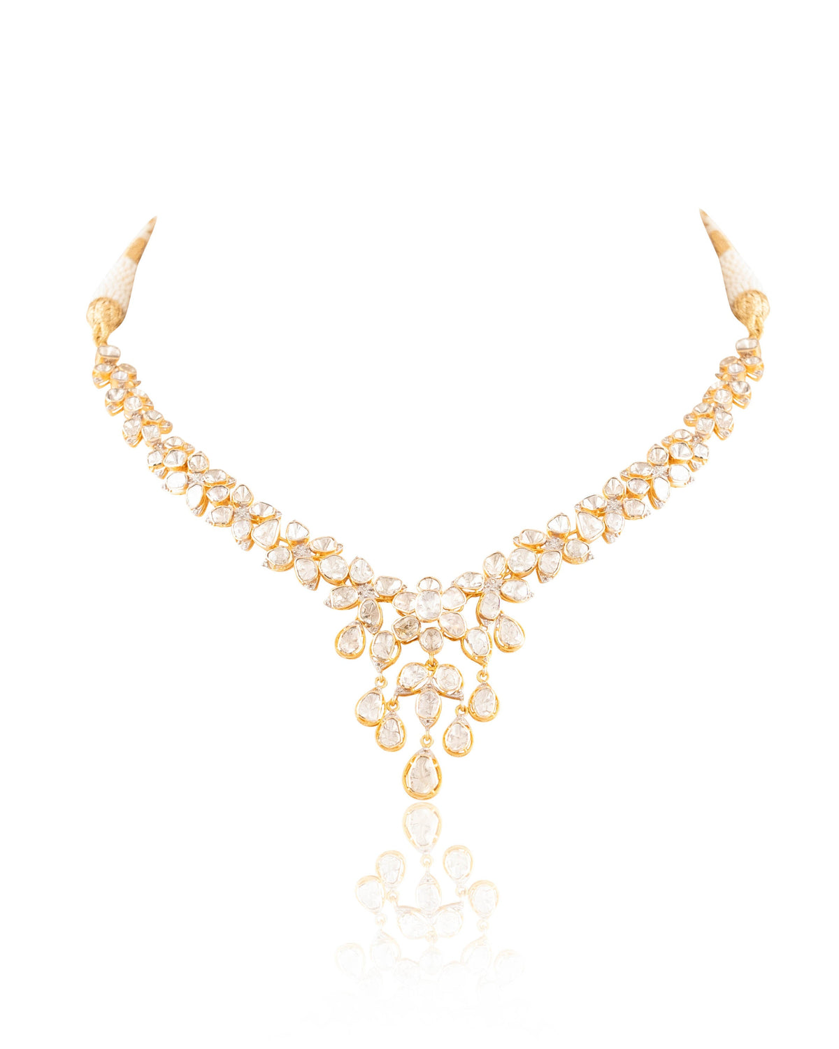 Alinta Polki And Diamond Necklace