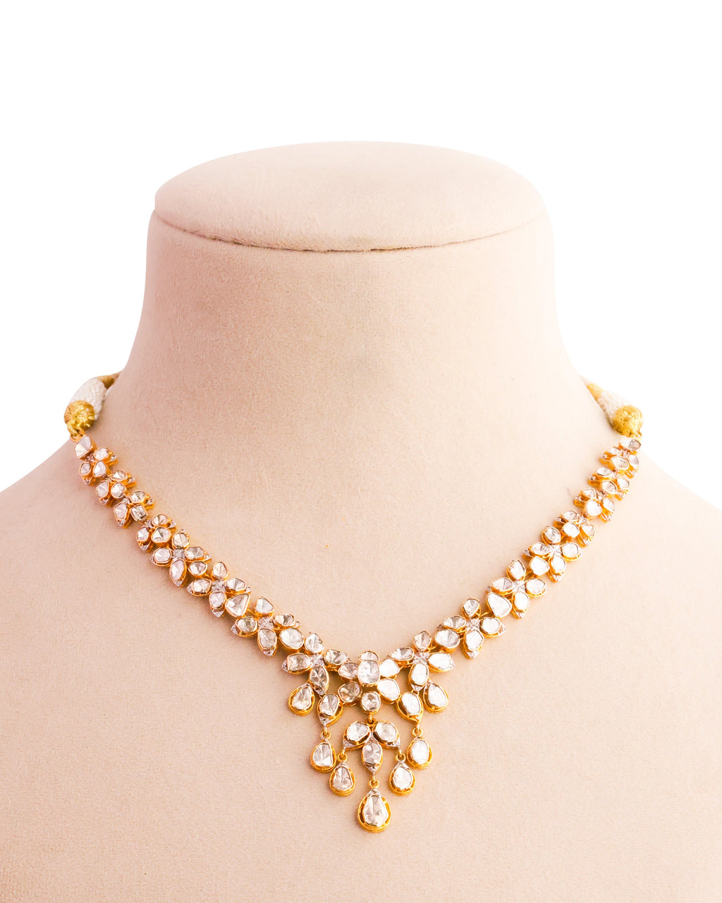 Alinta Polki And Diamond Necklace