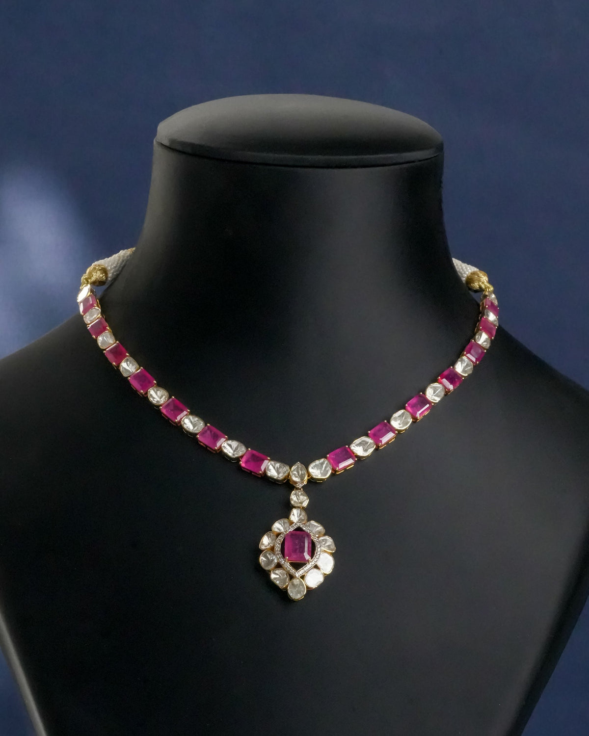Era Polki And Diamond Necklace