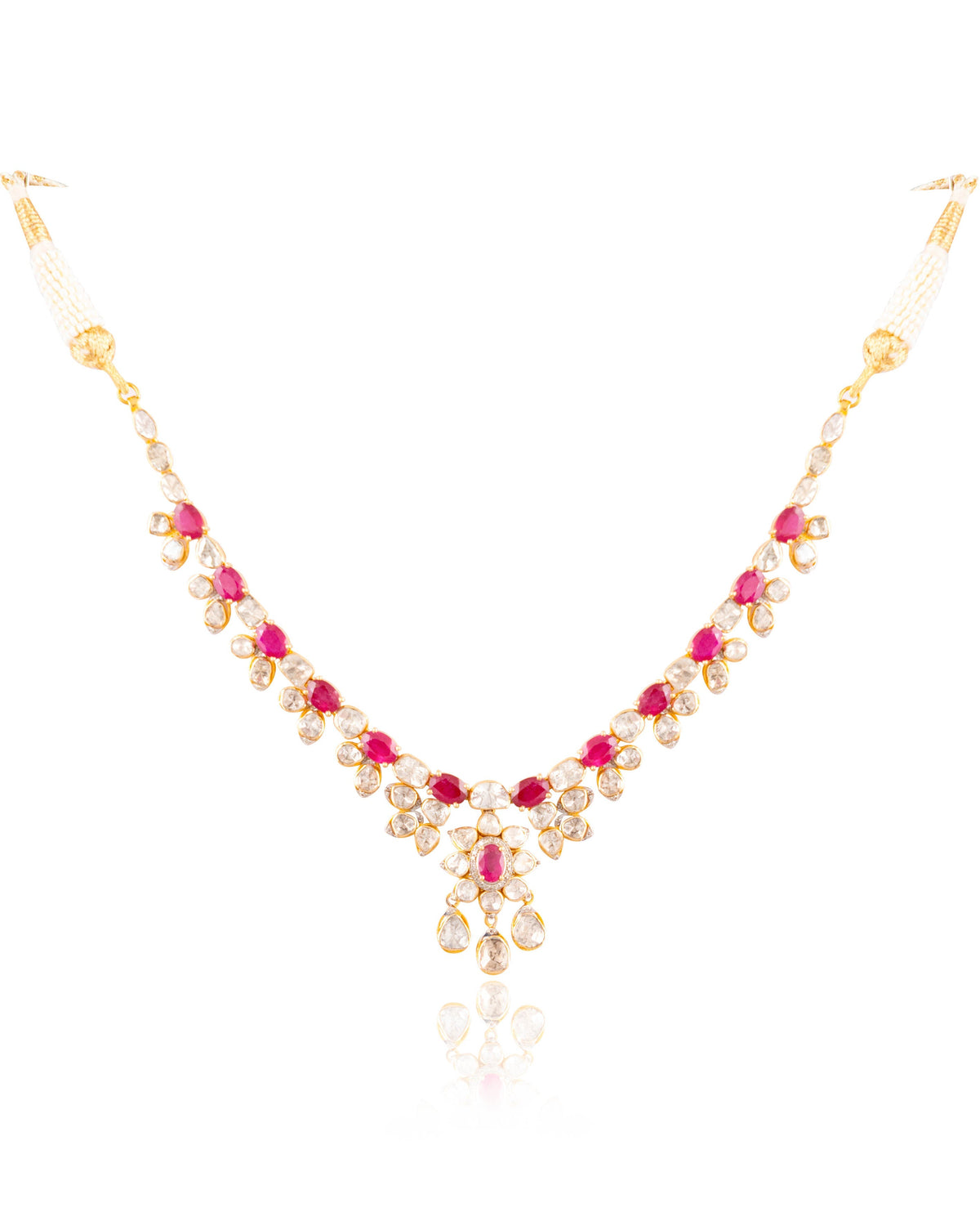 Evelynn Polki And Diamond Necklace