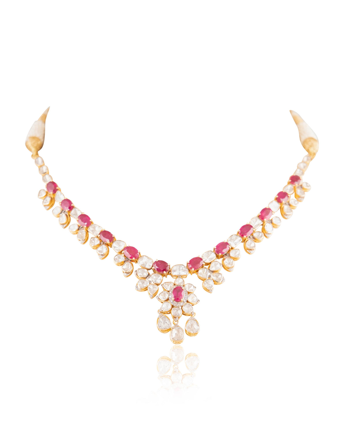 Evelynn Polki And Diamond Necklace
