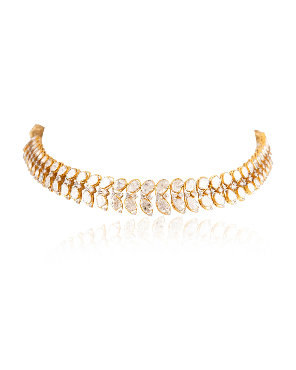 Aliza Polki And Diamond Necklace