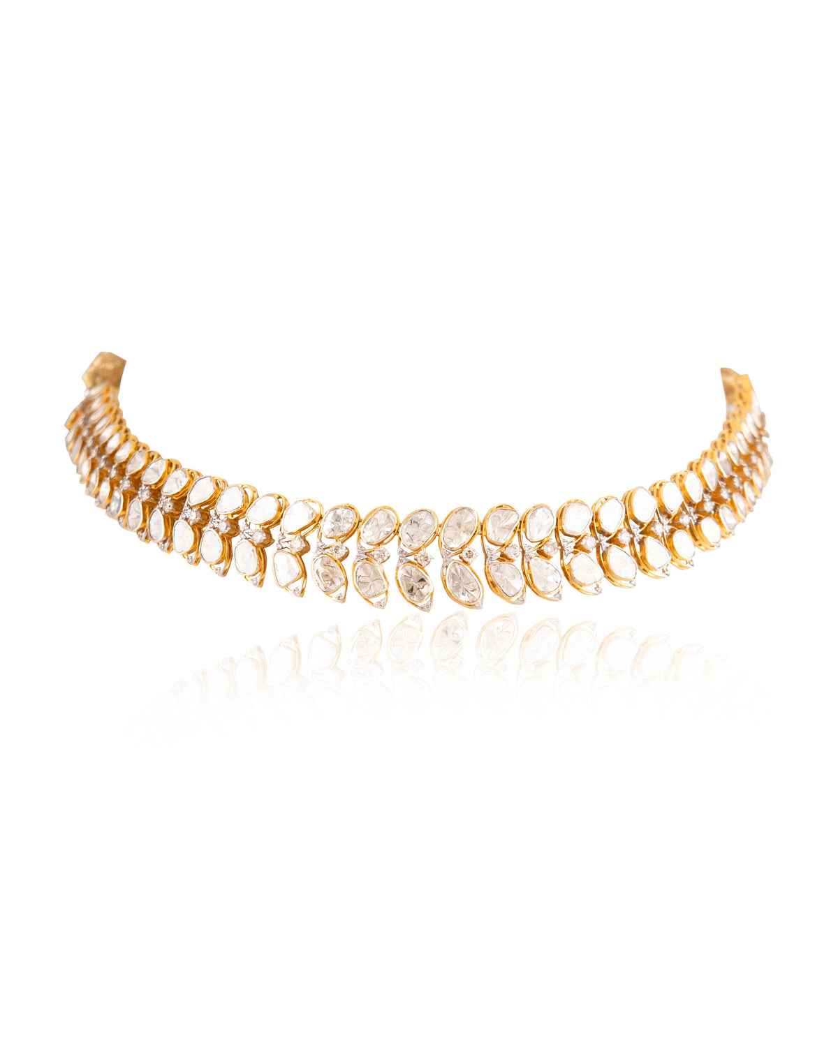 Aliza Polki And Diamond Necklace