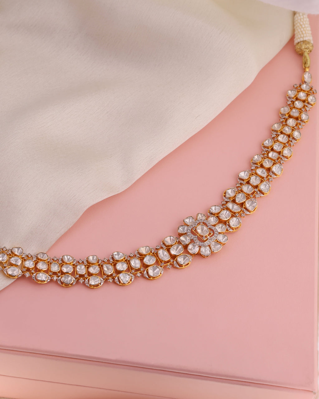 Kaylee Polki And Diamond Necklace