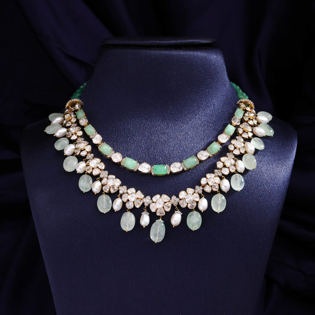 Ayelith Polki And Diamond Necklace