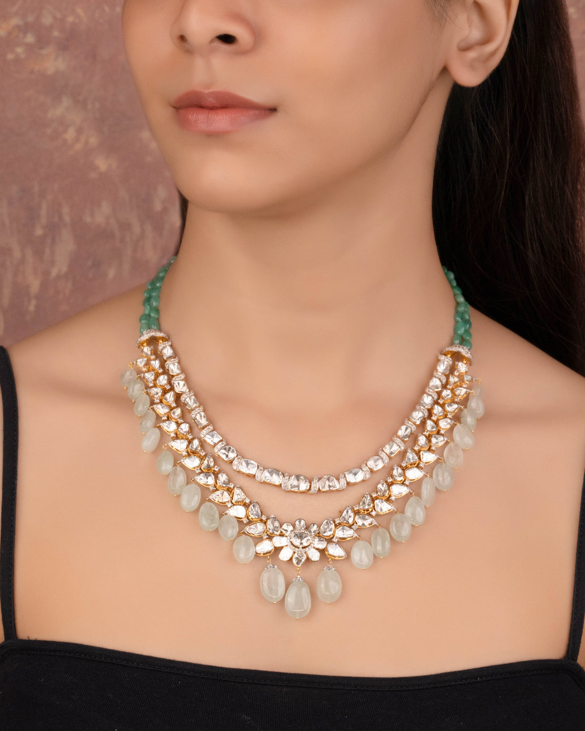 Faye Polki And Diamond Necklace