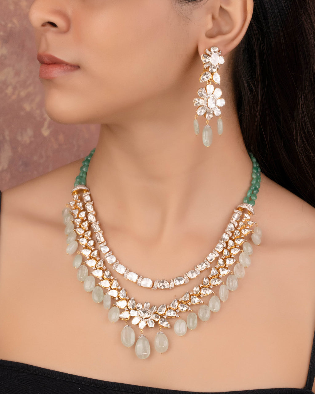 Faye Polki And Diamond Necklace