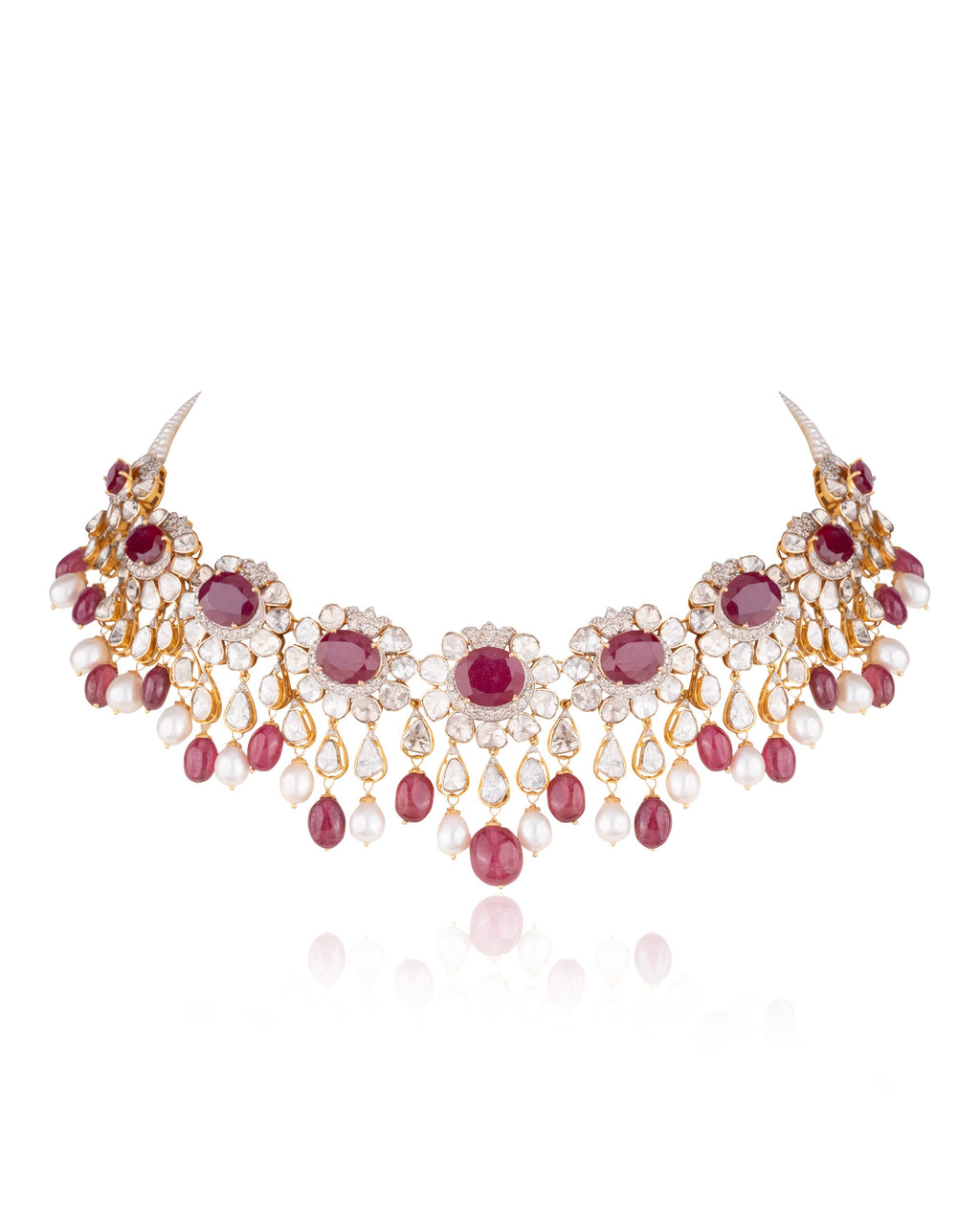 Samita Polki And Diamond Necklace