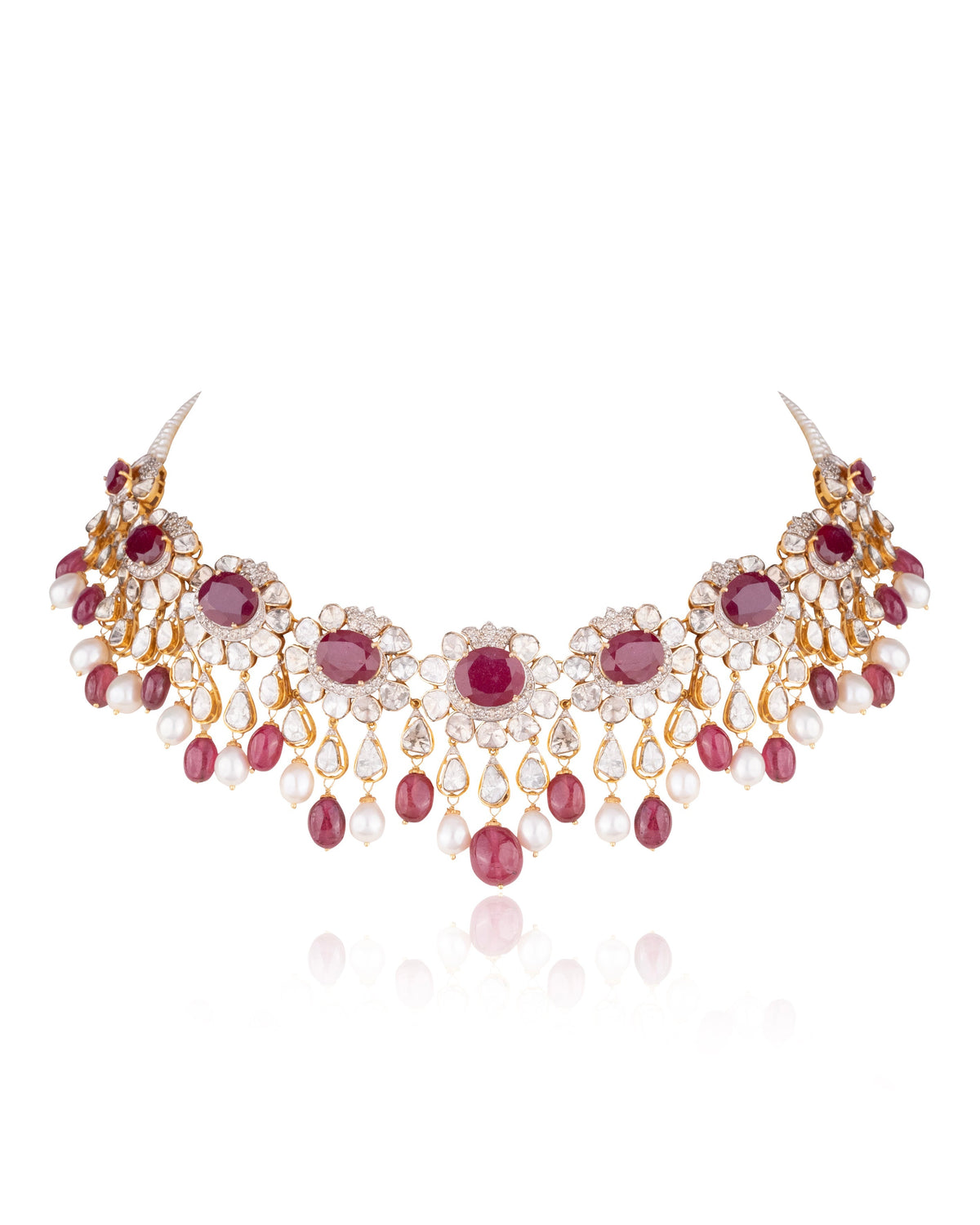 Samita Polki And Diamond Necklace
