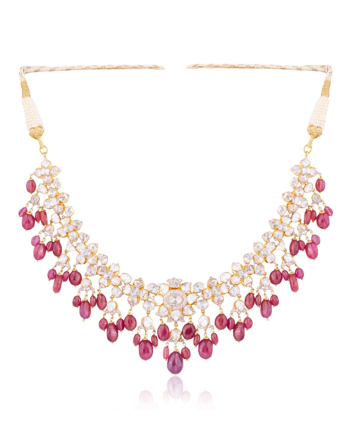 Bellamy Polki And Diamond Necklace