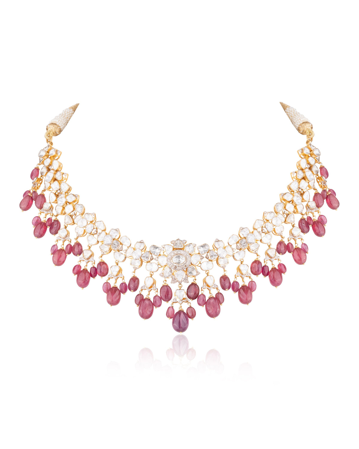 Bellamy Polki And Diamond Necklace