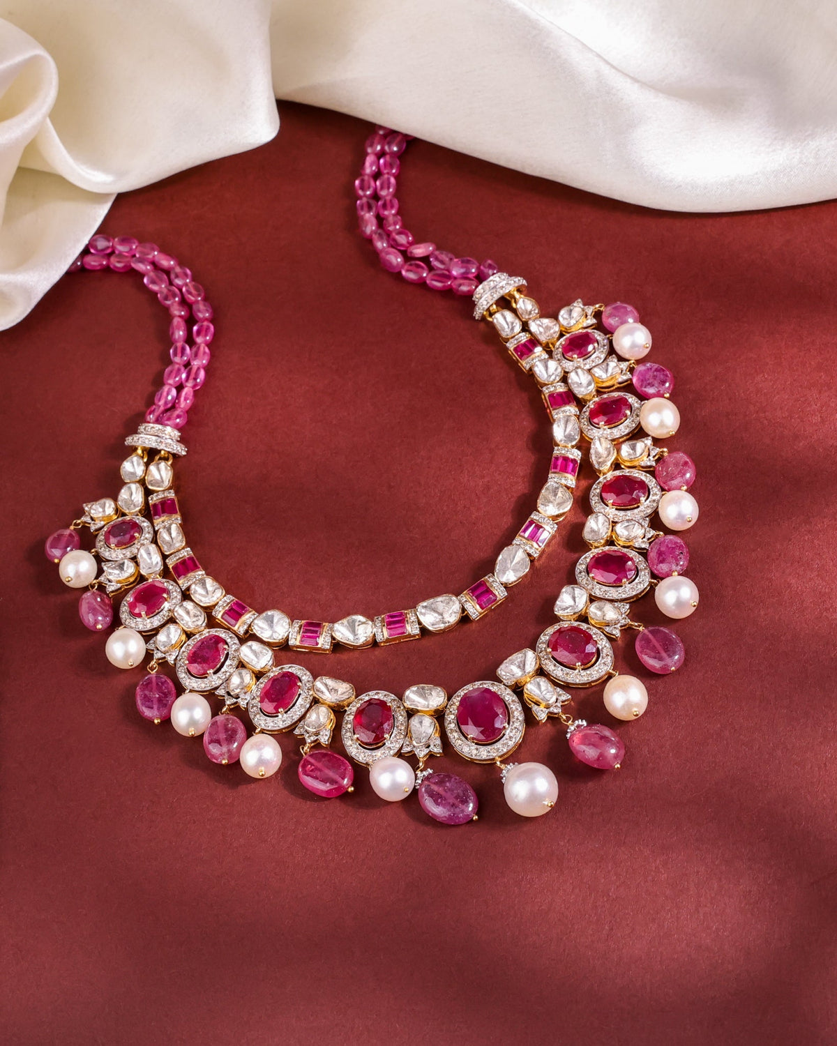 Shefali Shah - Shyla Polki And Diamond Necklace