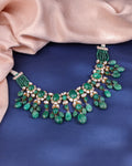 Mahek Polki And Diamond Necklace