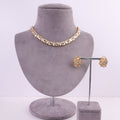 Yanika Necklace And Reeva Tops Polki And Diamond Set