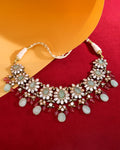 Elivya Polki And Diamond Necklace