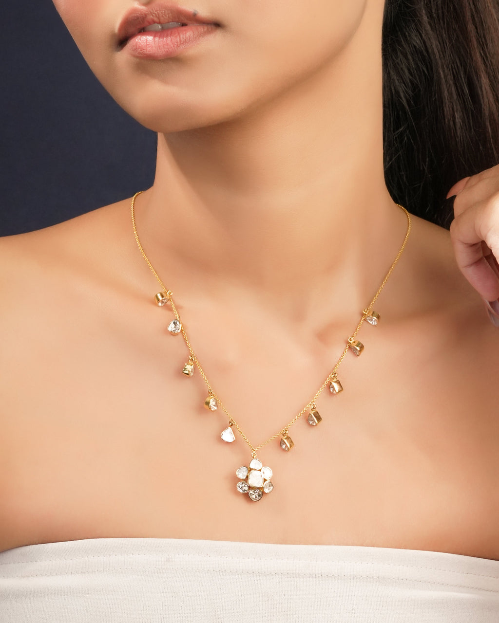 Nyvona Polki Necklace
