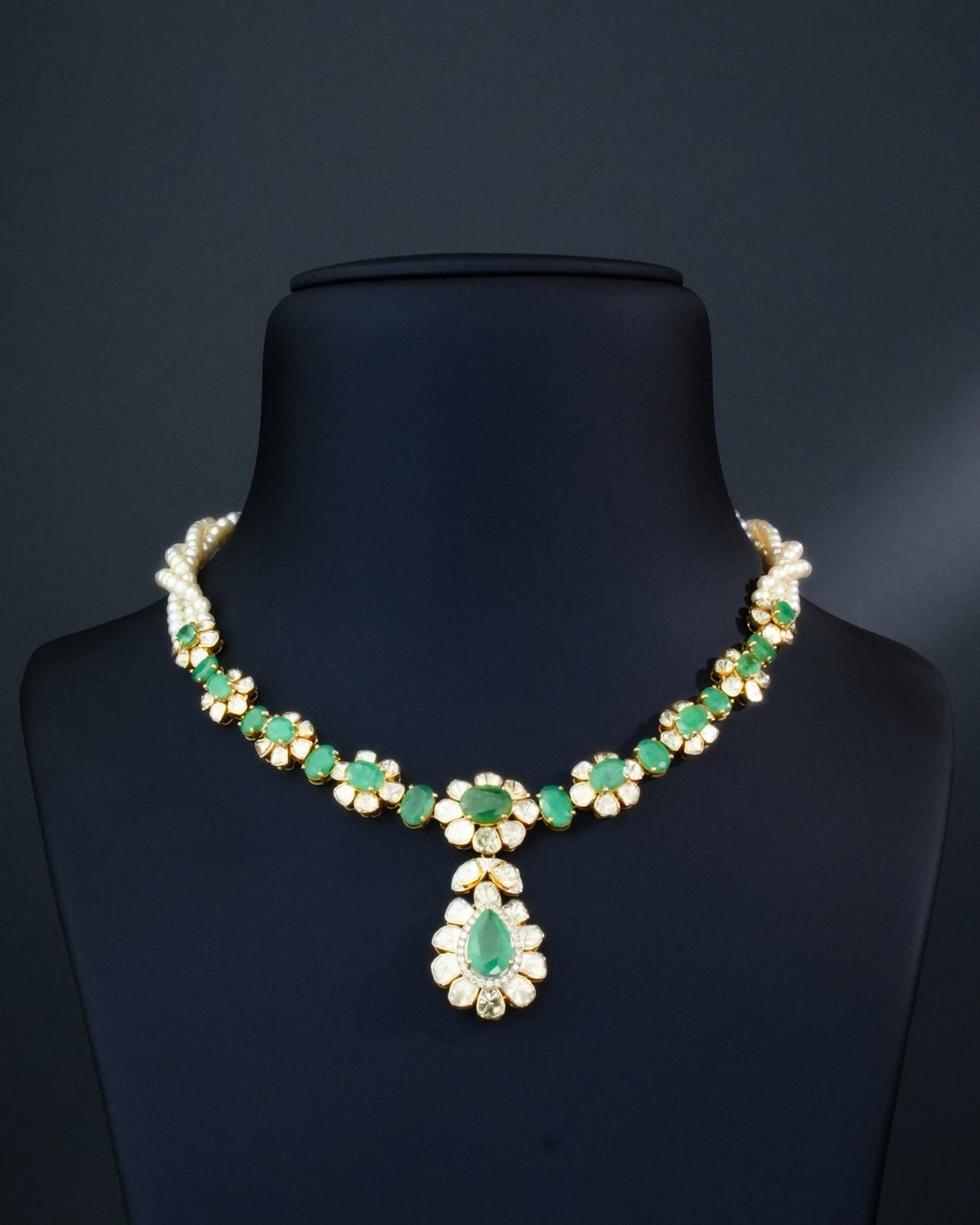 Ellie Polki And Diamond Necklace