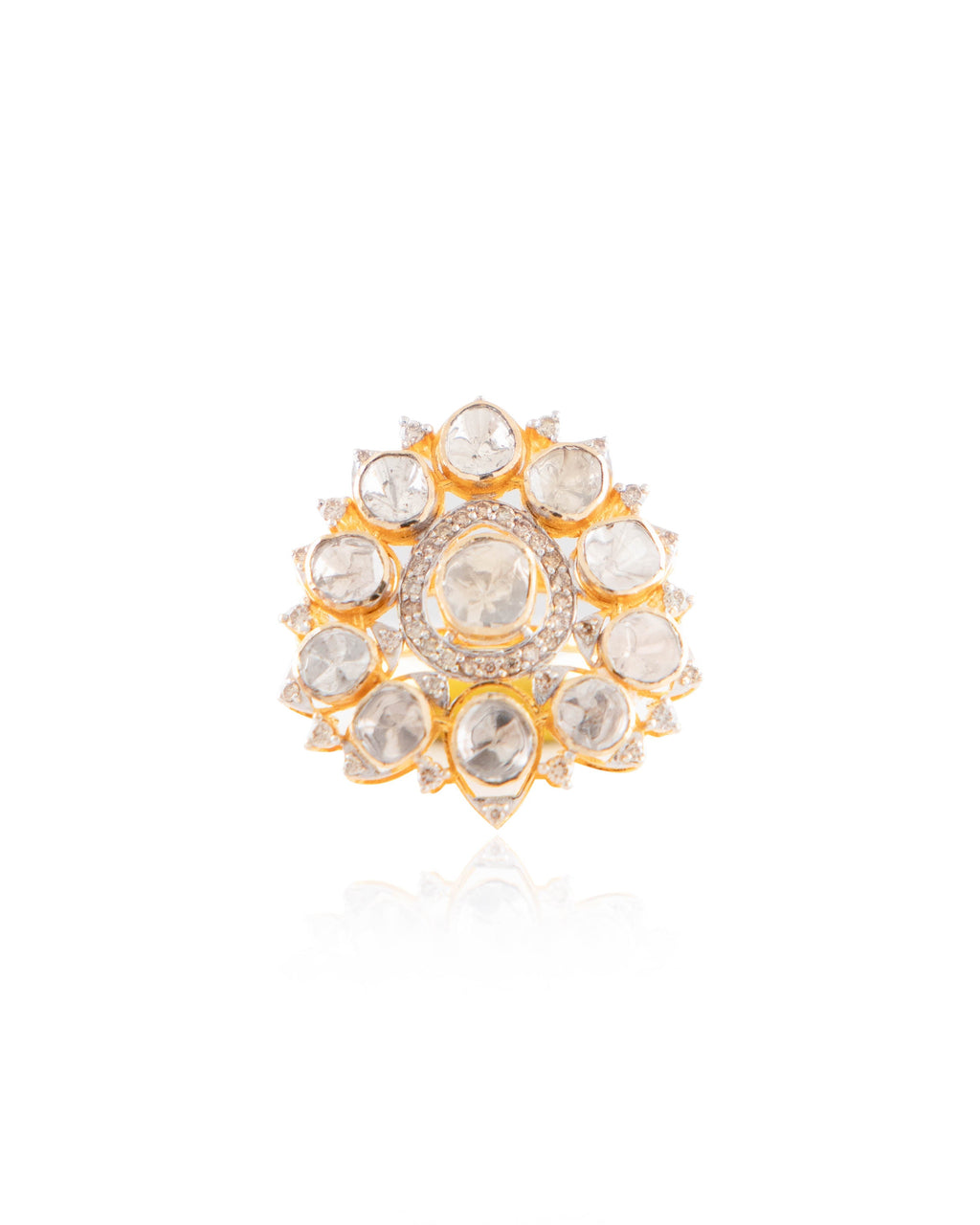 Jessie Polki  And Diamond Ring